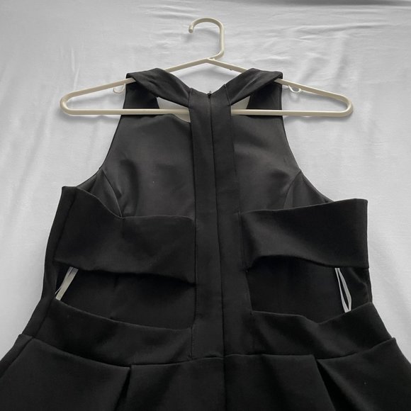 Lulu's Women Cutout and About Black Skater Dress (M) - Picture 5 of 6